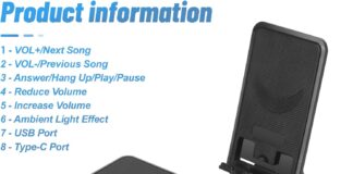 Βάση Κινητού με Ηχείο Bluetooth Review