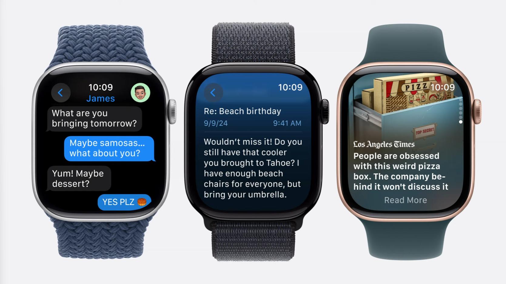 Η ανασκόπηση του Apple Watch Series 10 αποκαλύπτει σημαντικές αναβαθμίσεις σε σχέση με τα προηγούμενα μοντέλα. Η ανασκόπηση του Apple Watch Series 10 αποκαλύπτει σημαντικές αναβαθμίσεις σε σχέση με τα προηγούμενα μοντέλα.