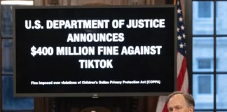 Το Υπουργείο Δικαιοσύνης επιβάλλει πρόστιμο 400 εκατ. στο TikTok για παραβίαση δεδομένων παιδιών