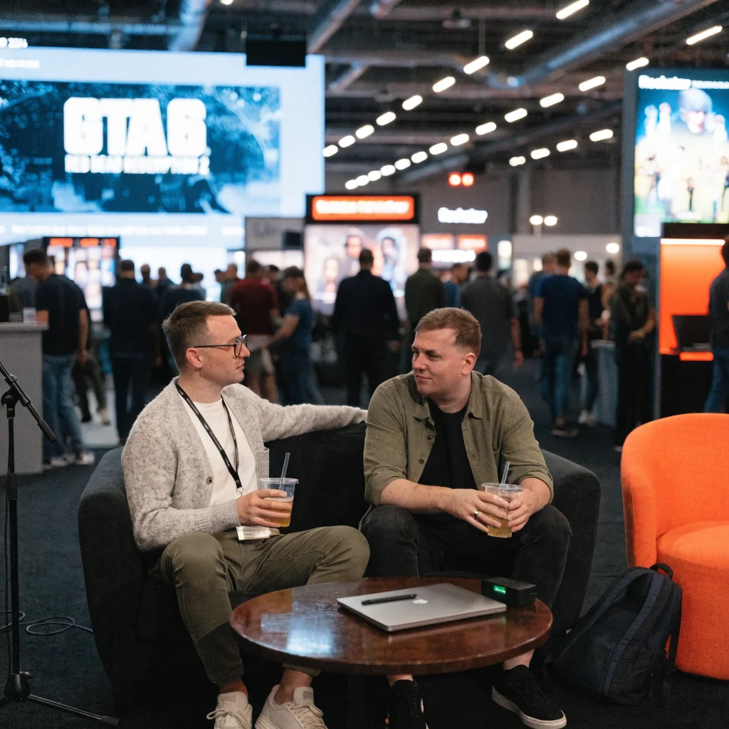 Stefan Heikhaus and Tim Endres discuss Rockstar's GTA 6 and Red Dead Redemption 2 at Gamescom 2024 with indie games and the gaming industry background.