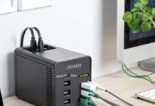 Ο σταθμός φόρτισης UGREEN Nexode Pro 300W υποστηρίζει έξι USB-C θύρες