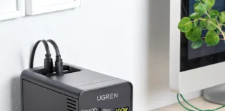 Ο σταθμός φόρτισης UGREEN Nexode Pro 300W υποστηρίζει έξι USB-C θύρες