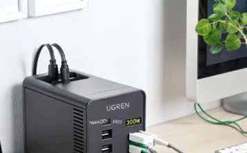 Ο σταθμός φόρτισης UGREEN Nexode Pro 300W υποστηρίζει έξι USB-C θύρες