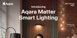 Ο John Ternus παρουσιάζει τα νέας γενιάς Aqara Matter smart lights και Apple Watch Ultra 4
