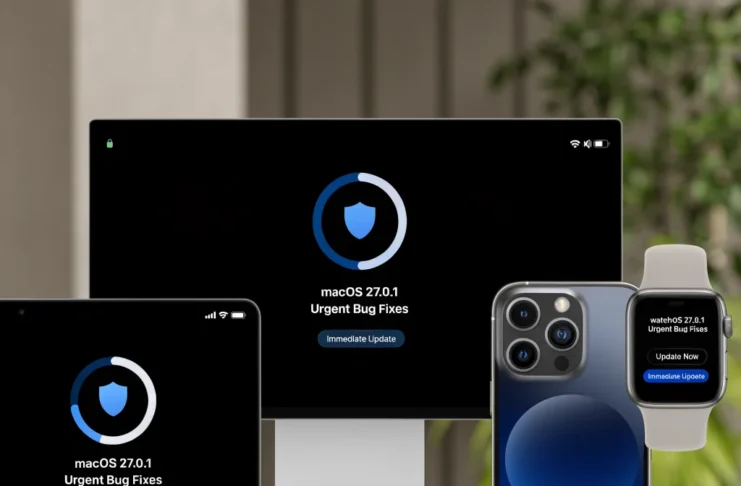 Η Apple κυκλοφορεί επείγουσες διορθώσεις για macOS, iOS και iPadOS 27.0.1