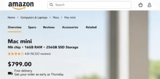 Οι νέες προσφορές Mac mini με επεξεργαστή M6 και 16GB RAM στο Amazon