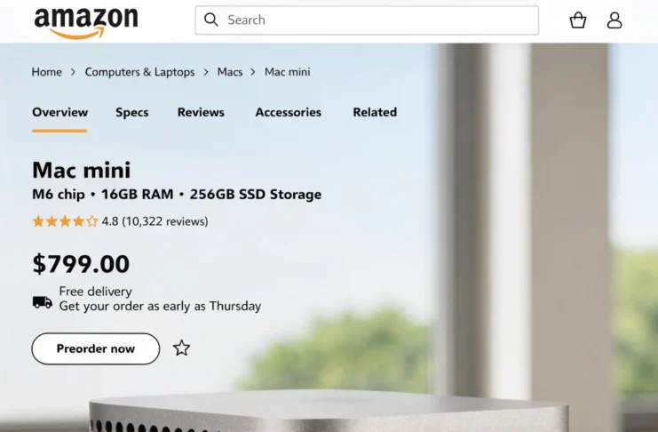 Οι νέες προσφορές Mac mini με επεξεργαστή M6 και 16GB RAM στο Amazon