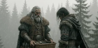 Ο Haldor στο Black Forest βοηθά στην αύξηση του inventory στο Valheim