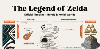 Η επίσημη χρονολογική σειρά Zelda συνδέει τους κόσμους Hyrule και Kokiri