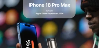 Το iPhone 18 Pro Max φέρνει γρήγορη φόρτιση 52W και νέες λειτουργίες iOS 26