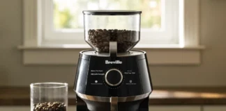 Η μηχανή Breville Spiral Luxe προσφέρει προσαρμογή αντοχής και Αυτόματη εκχύλιση pour-over καφέ