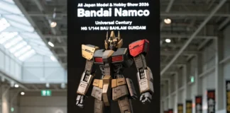 Η Bandai Namco λανσάρει νέο μοντέλο Gundam στο All Japan Model & Hobby Show