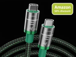 Η Razer παρουσιάζει καλώδιο Thunderbolt 4 με ταχύτητα 40Gbps και 50% έκπτωση