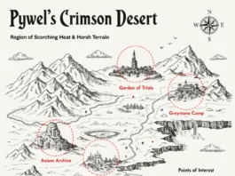 Η ιστορία αποστολών στην Crimson Desert και οι τοποθεσίες της Pywel