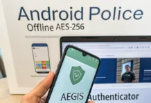 Η Aegis Authenticator προσφέρει offline αυθεντικοποίηση με AES-256 κρυπτογράφηση