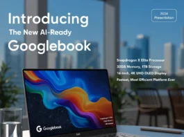 Η νέα σειρά Googlebook προσφέρει επιδόσεις και αποθήκευση υψηλής ποιότητας