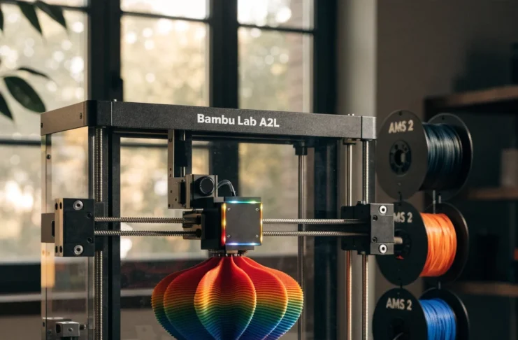Ο εκτυπωτής Bambu Lab A2L φέρνει αυτορρύθμιση και πολυχρωμίες στην 3D εκτύπωση