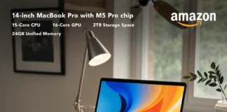 Το νέο MacBook Pro 14 ιντσών με M5 Pro και 24GB μνήμης διαθέσιμο σε προσφορές Amazon