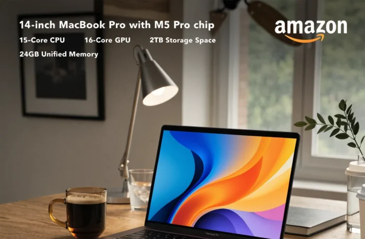 Το νέο MacBook Pro 14 ιντσών με M5 Pro και 24GB μνήμης διαθέσιμο σε προσφορές Amazon