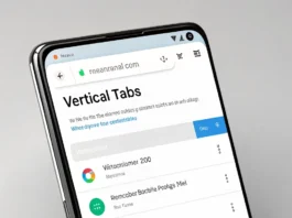 Η νέα δοκιμαστική έκδοση Chrome φέρνει κάθετες καρτέλες στο κινητό