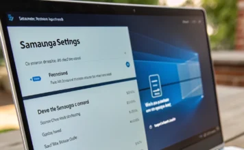 Η σύνδεση Samsung hotspot σε Windows laptop με έλεγχο δεδομένων και μετρημένη χρήση